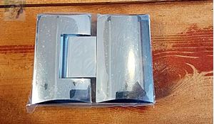 Picture of ציר זכוכית לזכוכית  למקלחון 8 מ"מ 